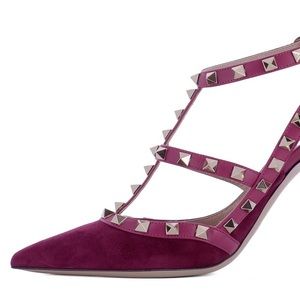VALENTINO GARAVANI Rockstud Purple